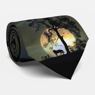 おもしろいとムーンネックタイ ネクタイ