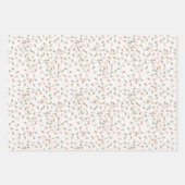 おもしろいとモダンクリスマスライトクリスマス ラッピングペーパーシート (正面2)