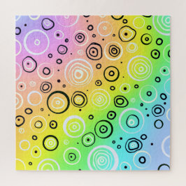 おもしろいとユニーク挑戦的レインボーパズル ジグソーパズル