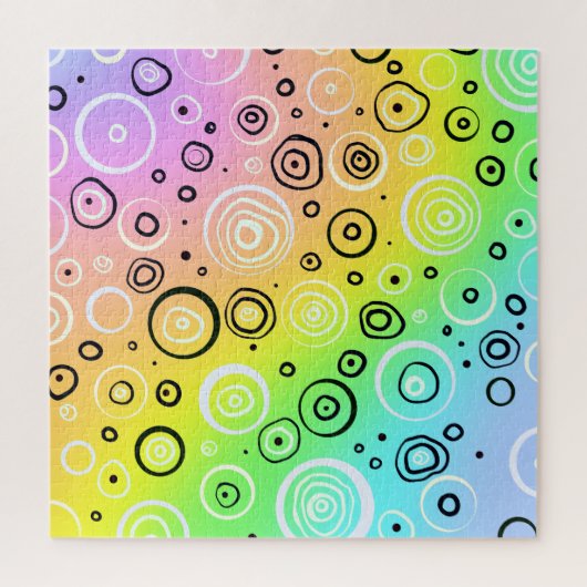 おもしろいとユニーク挑戦的レインボーパズル ジグソーパズル (縦)