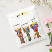 おもしろいとラカラフルマ、キリン、ダリッチバッグ フェイバーバッグ (封をした状態)