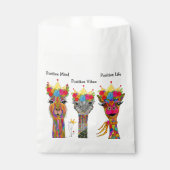 おもしろいとラカラフルマ、キリン、ダリッチバッグ フェイバーバッグ (正面)