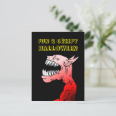 おもしろいと不気味なハロウィーンハガキ シーズンポストカード (スタンド正面)