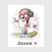 おもしろいと不気味デザイン シール (シート)