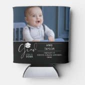 おもしろいと今2つの写真卒業パーティー 缶クーラー (正面)