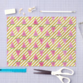 おもしろいと可愛いサマースイカ誕生日パーティー 薄葉紙 (クラフト)