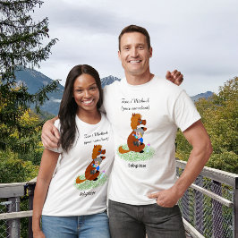 おもしろいと可愛いポニーとベビー – ベビーシッター Tシャツ