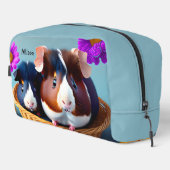 おもしろいと可愛いモルモットパーソナライズされた、子供 ドップキット (右コーナー)