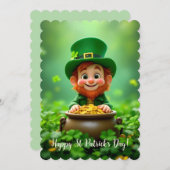 おもしろいと可愛いレプレチョーアン,金ゴールドコイン,シャムロック シーズンカード (正面/裏面)