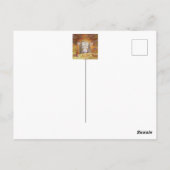 おもしろいと大きな目を持つ可愛らしい小さなかぎ ポストカード (裏面)