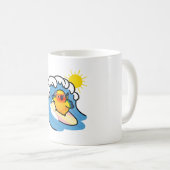 おもしろいと太陽 コーヒーマグカップ (正面右)