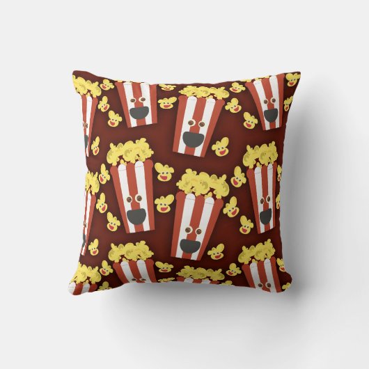 おもしろいと新鮮な映画ポップコーン クッション (裏面)