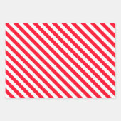 おもしろいと明赤と白るい ラッピングペーパーシート (正面3)