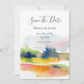 'おもしろいと水彩筆画'抽象芸術救 T セーブザデート (正面)