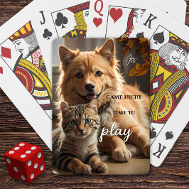 おもしろいと犬のゲームナイト トランプ