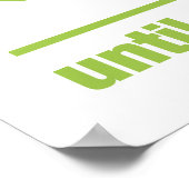 おもしろいと笑いカスタムのカラーポスター ポスター (角)