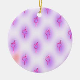 おもしろいと踊り セラミックオーナメント