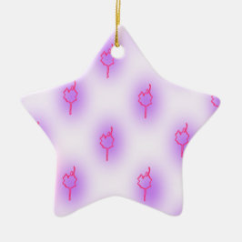 おもしろいと踊り セラミックオーナメント