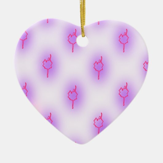 おもしろいと踊り セラミックオーナメント (正面)