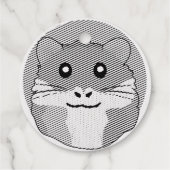 おもしろいと軽率なハムスター フェイバータグ (裏面)