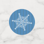 おもしろいと雪ファンシー片 コンフェッティ (スモール正面)