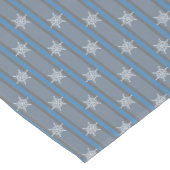 おもしろいと雪ファンシー片 ショートテーブルランナー (コーナー)