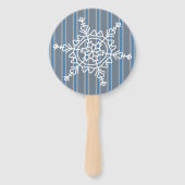 おもしろいと雪ファンシー片 ハンドファン (裏面)