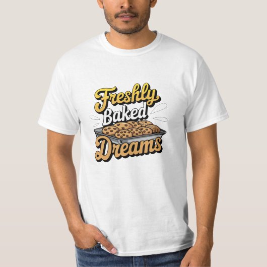 おもしろいとSweet Cookie Lover Graphics Tシャツ (正面)
