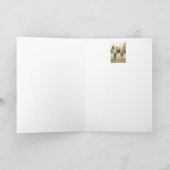 おもしろいなあなたの退職のゴルフをする幸運を祈ります カード (内部)