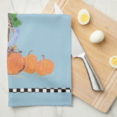 おもしろいなかかし キッチンタオル (四つ折り)