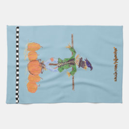 おもしろいなかかし キッチンタオル