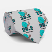 おもしろいなかたつむりのマラソン ネクタイ (ロール)