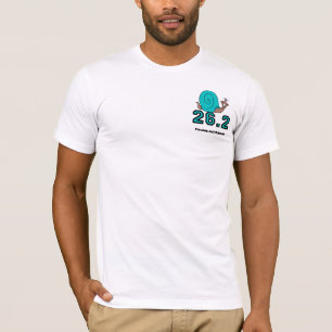 おもしろいなかたつむりのマラソン Tシャツ