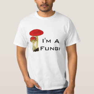 おもしろいなきのこ私は菌類のしゃれです Tシャツ