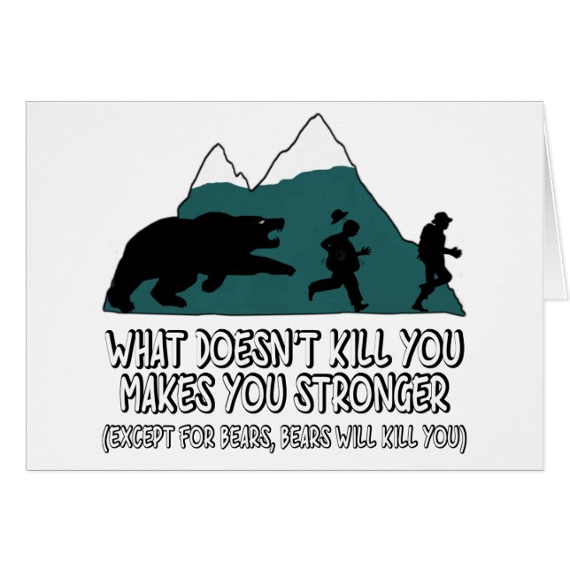 おもしろいなくま (正面横)