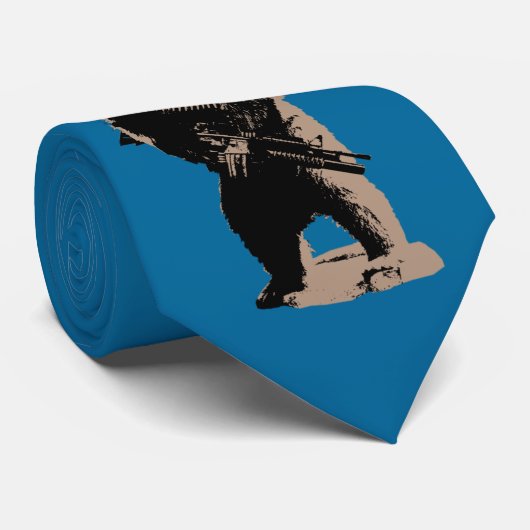 おもしろいなくま ネクタイ (ロール)