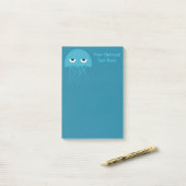 おもしろいなくらげのポスト・イット ポストイット (デスク上)