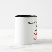 おもしろいなことわざのコーヒー・マグ マグカップ (中央)