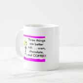 おもしろいなことわざを用いるコーヒーカップ コーヒーマグカップ (正面左)