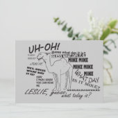 おもしろいなこぶ日 招待状 (スタンド正面)