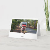 おもしろいなご機嫌な人のバースデー・カード カード (裏面)