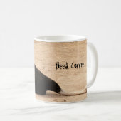 おもしろいなだちょうのマグ コーヒーマグカップ (正面右)