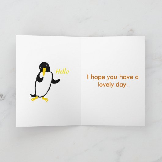 おもしろいなだちょう、孫娘は、名前、誕生日を加えます カード (内部)