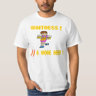 おもしろいなぼやけた二重視野より多くのビール Tシャツ