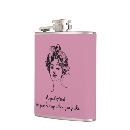 おもしろいなよい友人 フラスク (左)