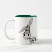 おもしろいなろばのマグのデザイン ツートーンマグカップ (左)