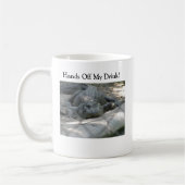 おもしろいなわに コーヒーマグカップ (左)