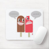 おもしろいなアイスキャンデー マウスパッド (マウス)