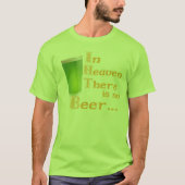 おもしろいなアイルランドの飲むTシャツ Tシャツ (正面)