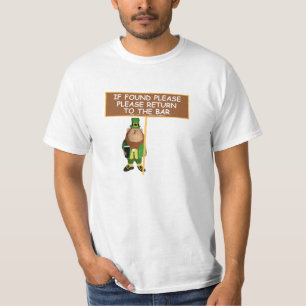 おもしろいなアイルランドビール価値 Tシャツ